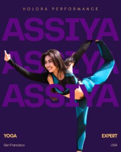 Holora Performance Meet the Trainer Expert Assiya