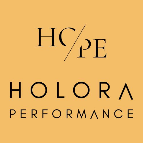 Logo Holora Performance -Yellow black